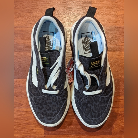 Vans Ultrarange Low Leopard Print ‘Gray’ (size mens 3.5/wmns 5) - Picture 3 of 6